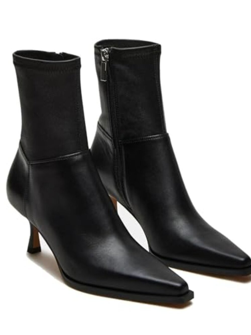 🆕 Ankle Boots for Women Stiletto High Heel Boot Pointed Toe Short Booties Side - Picture 1 of 8